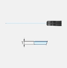 80526 PFA coated probe