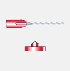 82509 Self adhesive bendable Pt 100 sensor
