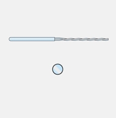 82525 Close-end tube probe