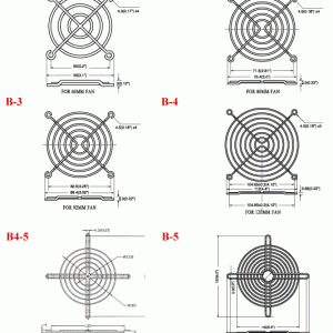 B-1, B-2, B-3, B-4, B-4-5, B-5, B-5-2, B-6, B-7, B-8, B-9, B-10, B-11, B-12