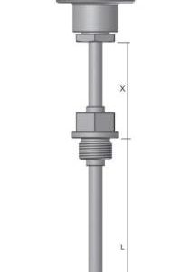 CA 1008 Gas and air temperature thermocouple