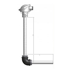 HT 4080 Thermocouple for metal melting