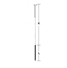 HT 4095 Handheld Lance for Marshal tip thermocouple