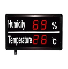 Temperature and Humidity Displays